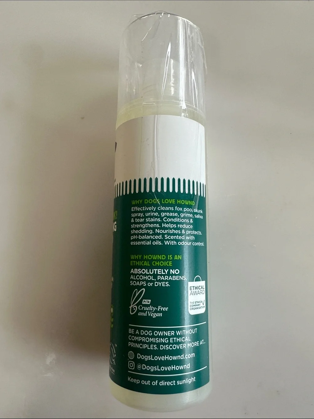 Conditioning Shampoo for Dogs — Eucalyptus & Cedarwood (Green)
